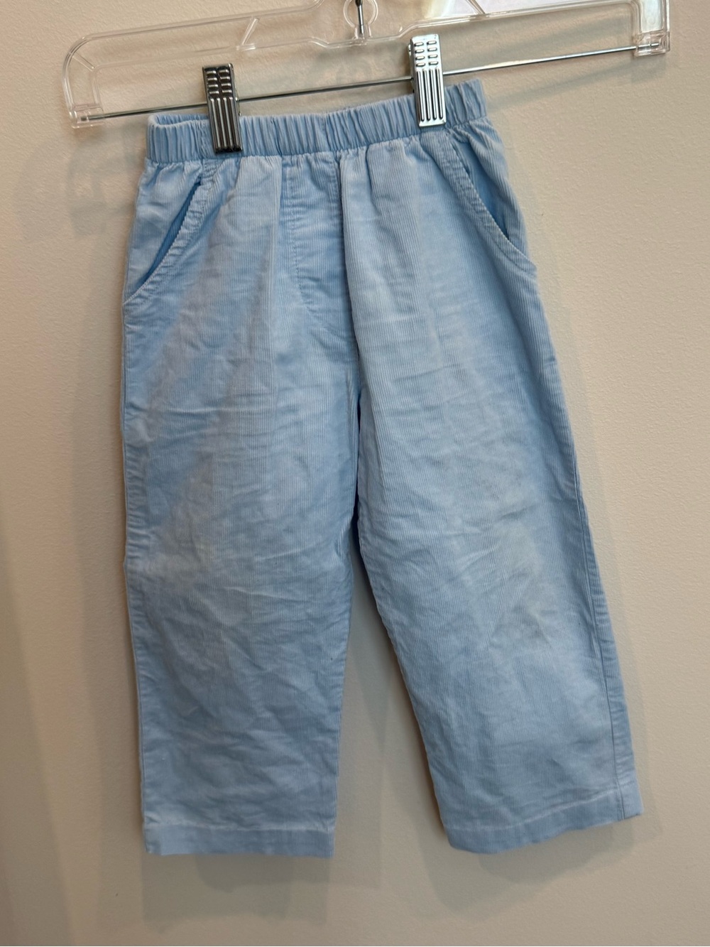Bailey Boys Light Blue Corduroy Pants Boys 3T Elastic Waist